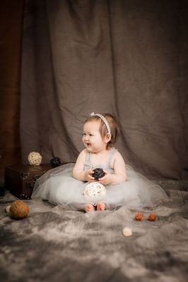 灯光里的洛可可 儿童摄影