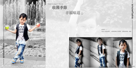儿童摄影设计图__儿童幼儿_人物图库_设计图库