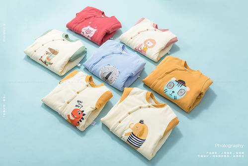 儿童服饰拍摄 婴儿服装儿童背心静物平铺产品摄影淘宝摄影