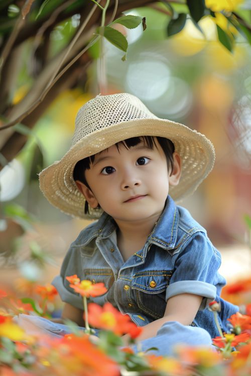 可爱儿童摄影肖像摄影 摄影图 下载至来源处