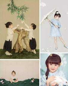 优纪儿童摄影 精修设计照片 最美证件照 7寸木质摆台