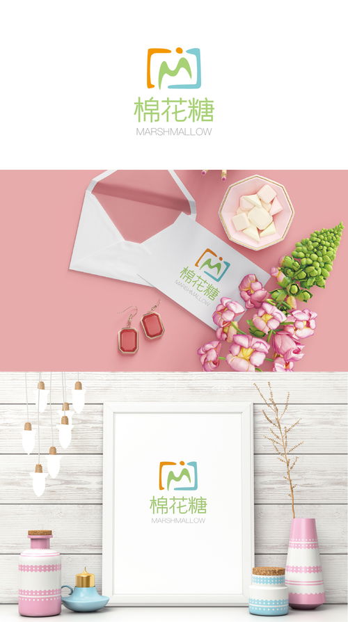 棉花糖–儿童摄影logo