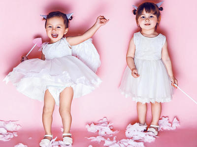 二宝合影正价套餐丨儿童摄影周岁照(送底片)