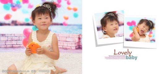 儿童摄影模板下载图片素材