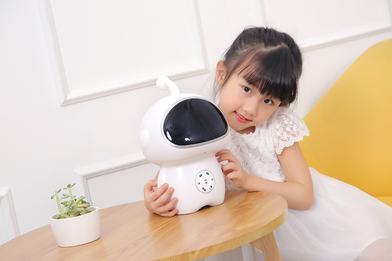 产品摄影 智能机器人 儿童早教机