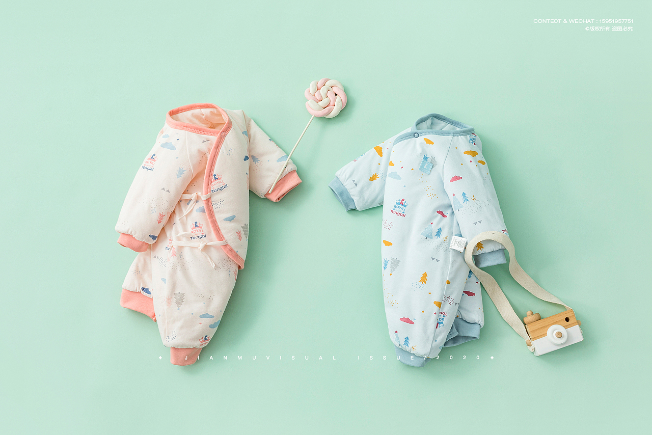 婴儿服饰摄影 | 儿童服爬爬服 母婴用品静物产品拍摄|摄影|产品摄影|简木视觉