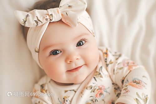 定格纯真瞬间 蝴蝶结下的童真摄影艺术