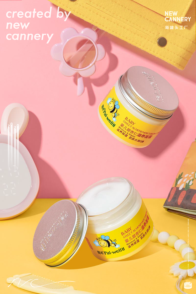 创意视觉『 朋禾Pal-well | 婴童洗护产品 』 新罐头|摄影|产品摄影|新罐头工厂