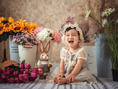 大光圈高端私家儿童摄影工作室